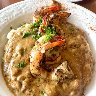 Shrimp and grits