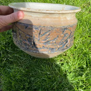 Pot they drilled a hole in