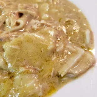 Chicken and dumplings on Wednesday