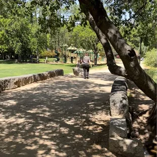 Stone bridge park entrance