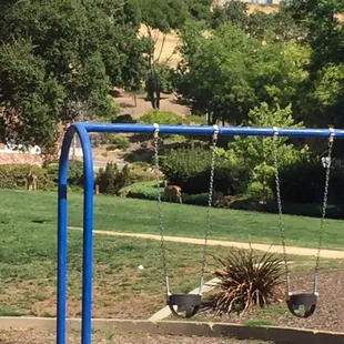 We saw 5 deer run across the park shortly after we got here!  Sorry, poor photo..was scrambling to get the photo!