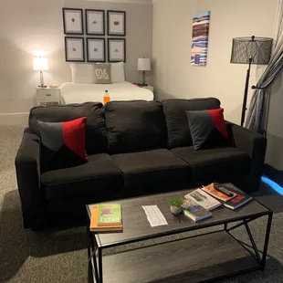 Full couch.