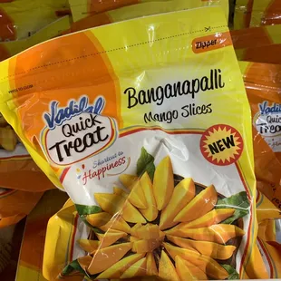 Frozen mango slices, SE of Chandler Blvd and Dobson Rd.