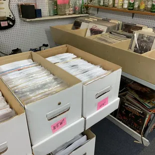 Tons of vinyl to choose from