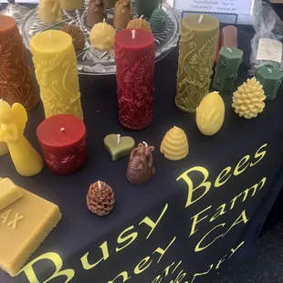 They have the cutest candles and best honey!!!