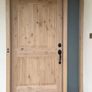 Outside door