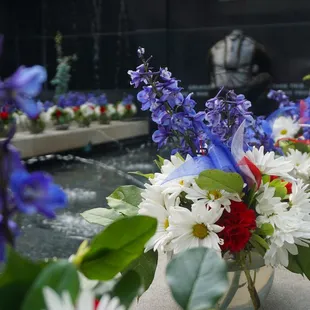 Our memorial entitled "The Garden of Honor"