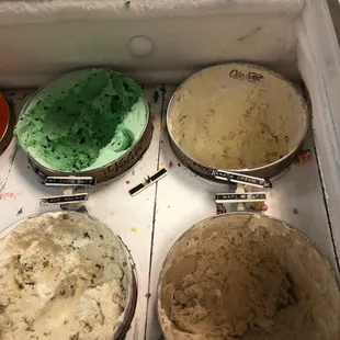 a variety of confections