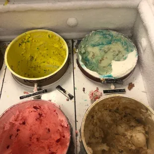 a variety of confections