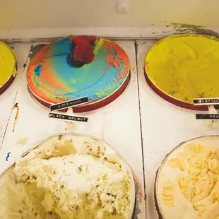 Ice cream, reminds me of when I was a kid.