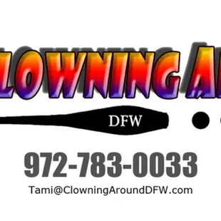 Clowning Around Business Card