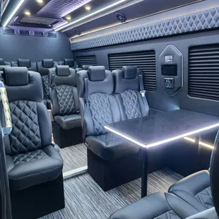 13-14 Pax executive Sprinter Interior
