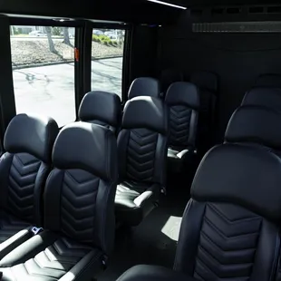 21-23 Pax mini coach interior