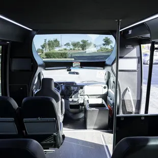 21-23 Pax mini coach interior