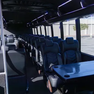 37-41 Pax mini coach interior