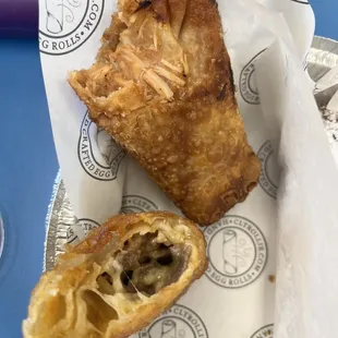 Steak and cheese, bbq chicken