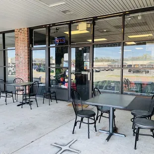 Outdoor seating