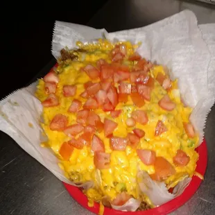 food, nachos
