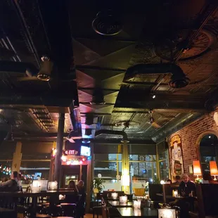 Picture inside the restaurant.