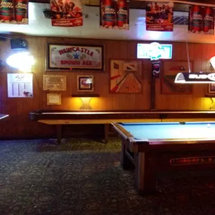 Nice place alot of room nice pool table