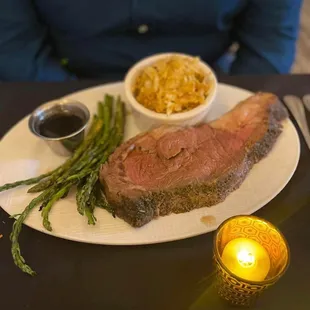 Prime Rib with AuGratin Potatoes