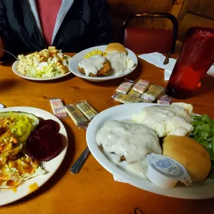 Chicken fried steak buffet