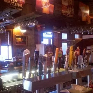 16 Taps.  Including your favorite macro and micro brews.