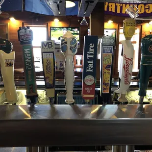 Beer on tap