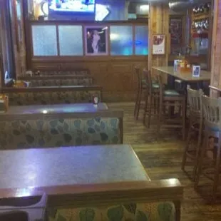 Enjoy some apps and burger in our dining area.