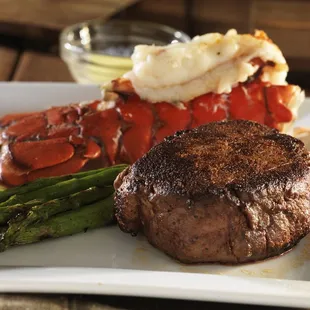 Steak and Lobster