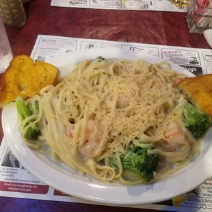 Shrimp Alfredo
