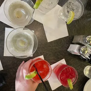 Happy hour 2 for 10 single liquor mixed drinks.