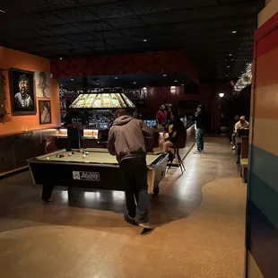 Great pool table and pool is free!