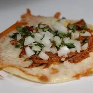 Quesa Taco with Birria
