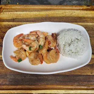 Garlic shrimp