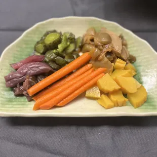 Japanese pickled vegetables