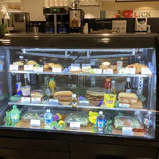 Not much selection.  Croissant was good.