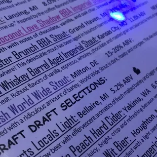 menu, sushi and sashimi