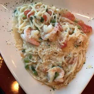 Scampi Shrimp Linguine is quite tasty!!