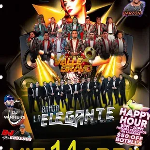 a poster for the concert