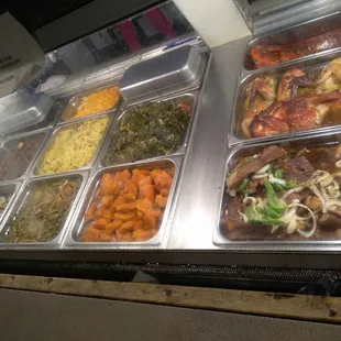 Great selection of soul food