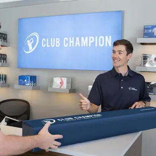 Club Champion clubs can be shipped to your home or picked up at the store