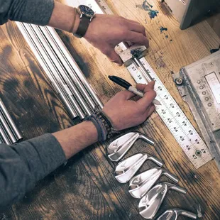 Club Champion hand-builds every club to the tightest tolerances