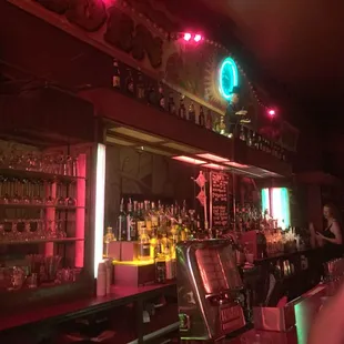 Club Charles main bar early in on a week night evening