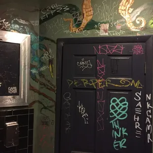 dive bar etiquette, always sign your name.