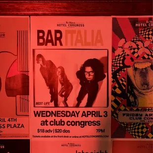 Bar Italia poster