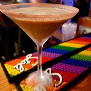 Chocolate martini...best in Columbus!