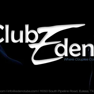 the logo for club eden