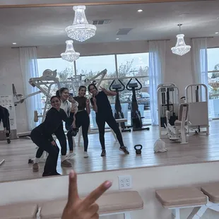 Strength training class