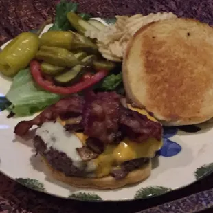 New bacon cheeseburger